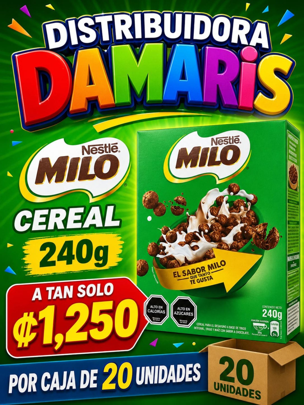 Promoción de Distribuidora Damaris